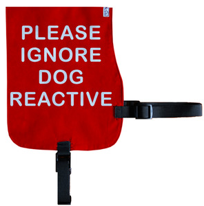 Products: Please Ignore - Dog Reactive Cotton Vest - From Rocco & Co