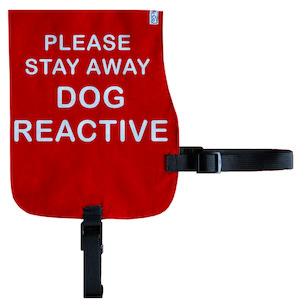 Products: Stay Away - Dog Reactive Cotton Vest - From Rocco & Co