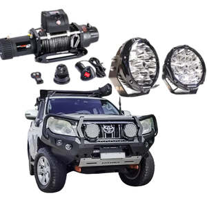 Bull Bar: Rockarmor Gt Hoop Bullbar Combo Pack - Toyota Prado 150 2009-2015