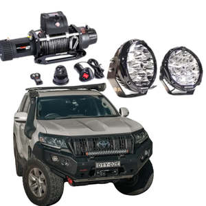 Rockarmor Gt Steel Hoopless Bullbar Combo - Toyota Prado 150 11/2017-Current