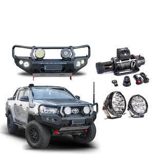 Winch: Rockarmor Gt Hoop Bullbar Combo Pack - Toyota Hilux 2015-2020