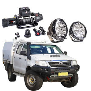 Winch: Rockarmor Gt Hoopless Steel Bullbar Frontal Combo - Toyota Hilux N70 2012-15
