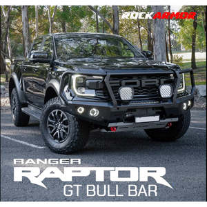 Rockarmor Steel Gt Hoop Bull Bar - Ranger Raptor Next Gen 2023+ (Full Bar Replacement)