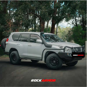 Rockslider Side Step: Rockarmor  Rock Sliders / Side Steps To Suit Prado 150 2009-2024