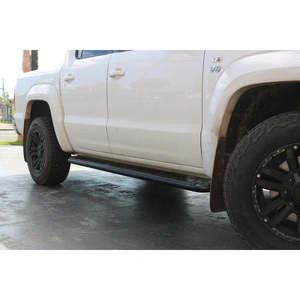 Rockarmor Steel Rockslider Side Steps To Suit Vw Amorok 2010 To Current
