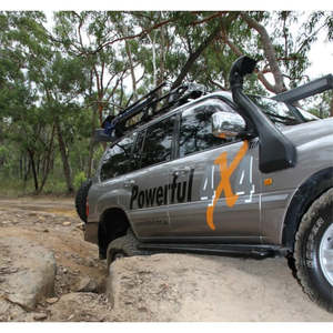 Rockarmor Steel Rockslider Side Steps To Suit Toyota Landcruiser Fj100 Series Ifs 1998-2007