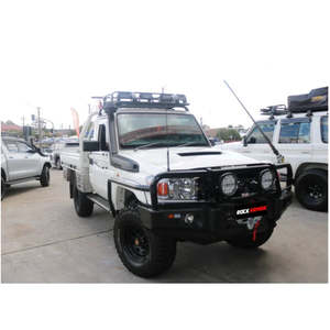Rockarmor Steel Rockslider Side Steps To Suit Toyota Landcruiser 76 / 79 Series &hellip;