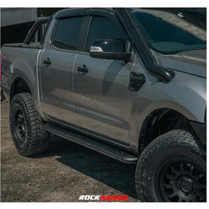 Rockarmor Steel Rockslider Side Steps To Suit Ford Ranger Px1,2,3 Dual Cab/Extra&hellip;