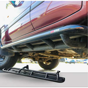 Rockarmor Steel Rockslider Side Steps To Suit Toyota Landcruiser 105 1998-2007 S&hellip;