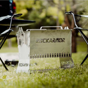 Touring: Rockarmor Premium Camp Fire Pit & Bbq Grille