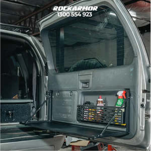 Touring: Rockarmor Rear Folding Table  And Pantry To Suit Prado 120