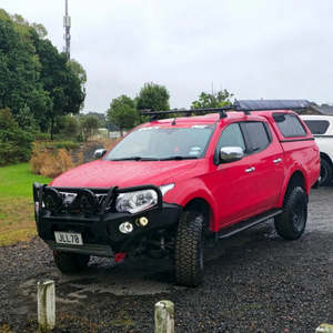 Purebullbars: Rockarmor Gt Steel Hoop Bullbar - Mitsubishi Mq Triton (Full Bar Replacement)