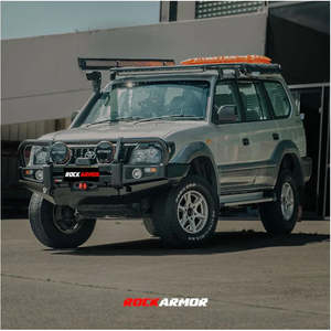 Rockarmor Premium Steel Bullbar To Suit Toyota Prado  1996-2002 Bar Replace