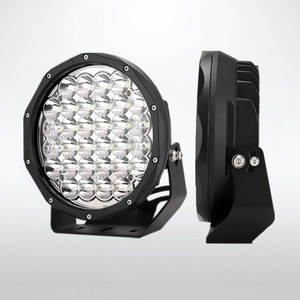 Rockarmor Night Raiders 9" LED Driving Lights with Loom