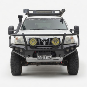 Rockarmor GT Hoop Steel Bullbar Combo Pack - Toyota Prado 120 Series 2003-2009