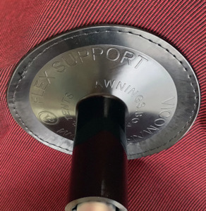 Boat Cover Support with Pole