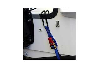 Marine Tie Downs And Straps: Transom Hook Ratchet Tiedown - TRT