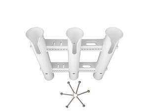 Rod Holders: Plastic Vertical Rod Holder - 1, 2 or 3 holders