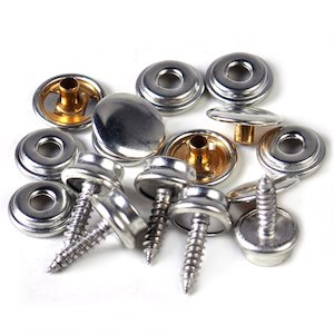 Snap Fastener Kit - 5 complete fasteners
