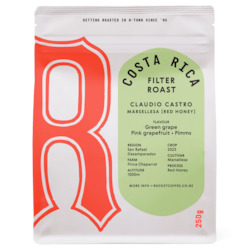 Coffee: Claudio Castro Marsellesa [red honey] filter roast