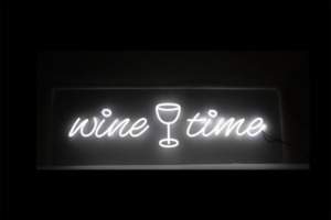 Wine Time With Glass (Hire)