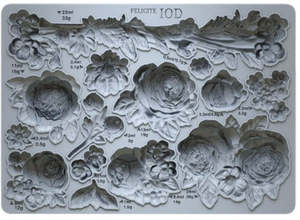 Iron Orchid Designs Decor Moulds: IOD Decor Mould 12.5 x 18cm - Felicite