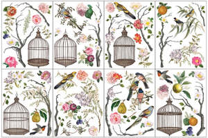 IOD Decor Transfer Pad 31 x 41cm - Menagerie (8 sheets)