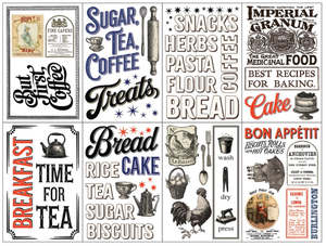 IOD Decor Transfer Pad 20 x 30.5cm - Home Sweet Home (8 Sheets)