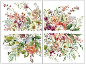 Iron Orchid Designs Transfers: IOD Decor Transfer Pad 31 x 41cm  - Elysium (4 sheets)