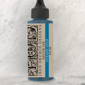 Iron Orchid Designs Inks And Extras: IOD Decor Ink 2 fl oz - Oceans Deep