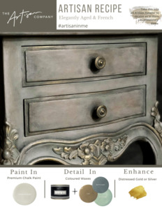 Artisan Paint Recipes: Artisan Paint Recipe - Elegantly Aged & French