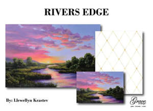Grace On Design Decoupage Papers: Rivers Edge