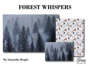 Grace On Design Decoupage Papers: Forest Whispers