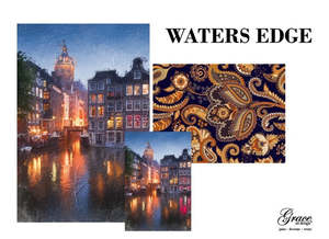 Grace On Design Decoupage Papers: Waters Edge