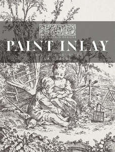 IOD Decor Paint Inlay - La Chasse  (8 Sheets) ***Limited Edition***