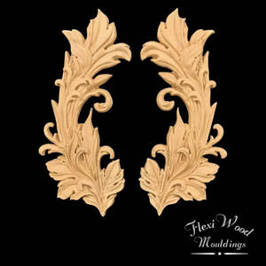 Flexiwood Mouldings: FlexiWood Luxe Leafy Flourish 2 Pack - FW50