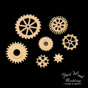 Flexiwood Mouldings: FlexiWood Grind the Cogs set - FW31
