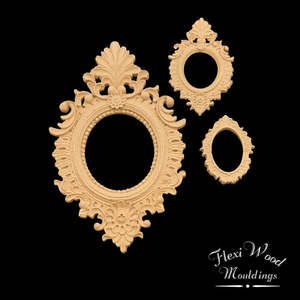 Flexiwood Mouldings: FlexiWood Ornamental Trio Frame Set - FW22