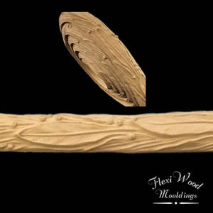 Flexiwood Mouldings: FlexiWood 2 Meter Trim Roll - FW08