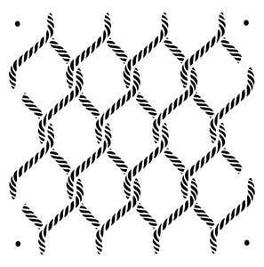 Rope Stencil - Large Size