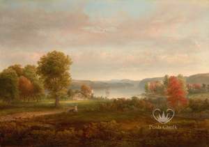 Posh Chalk Deluxe Decoupage Paper: Long Walk A3 Deluxe Decoupage Paper