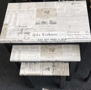 Bespoke Furniture: Set of three nesting tables