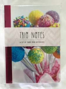 Stationery Collection: Trio Notes - Sweet Treats