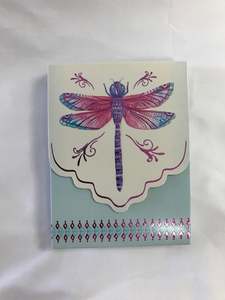 Stationery Collection: Little Purse Pad - Dragonfly