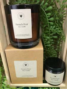 Crafty Chook Candles: French Pear - Crafty Chook Candle