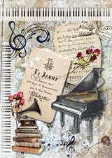 Decoupage Queen A3 Rice Paper - Le Juene