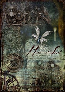 Decoupage Queen A3 Rice Paper - Heart and Soul