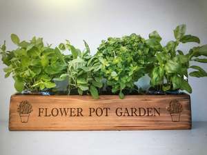 Home Decor And Gifts: Flower Pot Garden Wooden Box