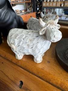 Gifts And Decor: Little Wooden Cow