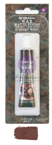 Redesign With Prima Metalliique Wax: Redesign - Matte Wax - Stained Wood